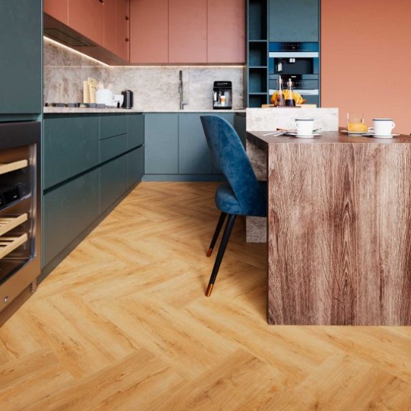 Замковой кварц-винил SPC Floor Nattiston Дуб Варм 5004-10
