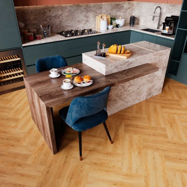 Замковой кварц-винил SPC Floor Nattiston Дуб Варм 5004-10