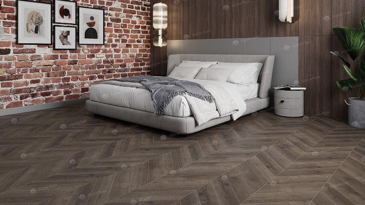 Замковой кварц-винил Alpine floor Дуб Антарес ЕСО 18-9