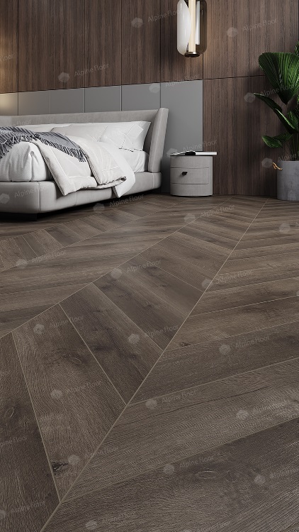 Замковой кварц-винил Alpine floor Дуб Антарес ЕСО 18-9