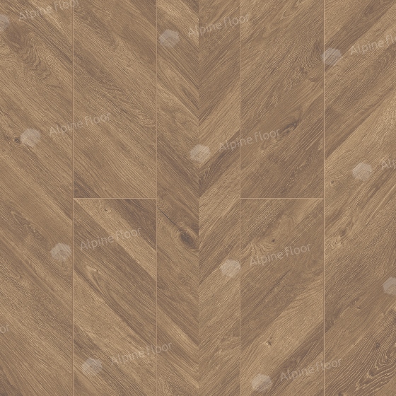 Клеевой виниловый пол Alpine floor Французская ёлочка ECO 3-25