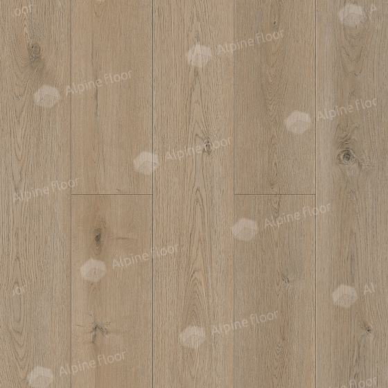 Клеевой виниловый пол Alpine floor Дуб Миндальный ECO 3-27