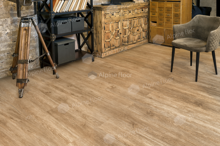 Клеевой виниловый пол Alpine floor Камфора ECO 3-31