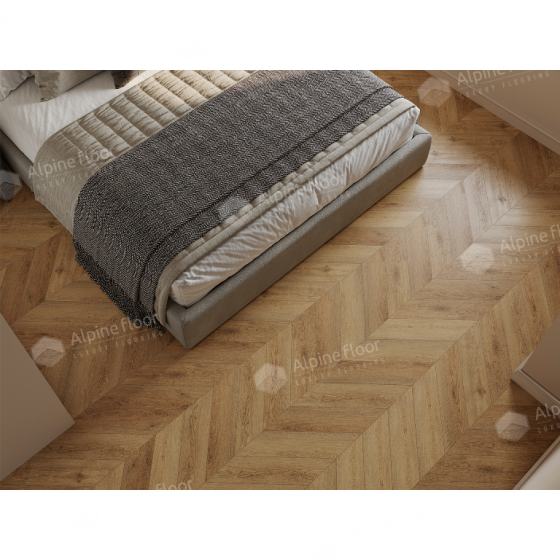 Замковой кварц-винил Alpine floor Дуб Буна ЕСО 18-15