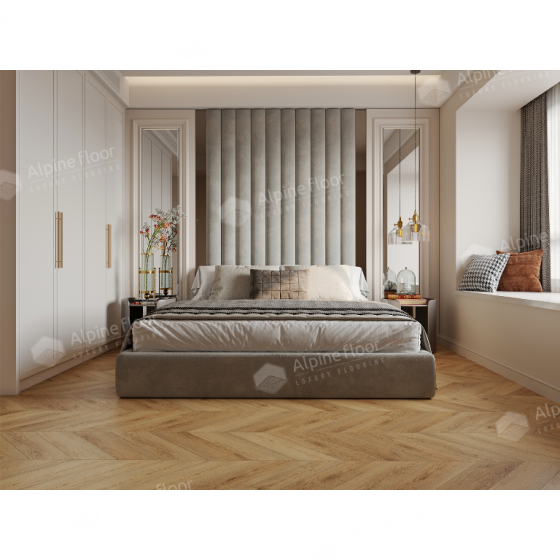 Замковой кварц-винил Alpine floor Дуб Буна ЕСО 18-15