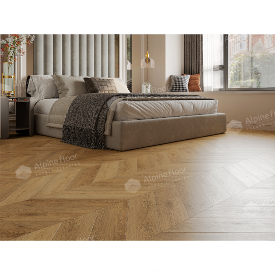 Замковой кварц-винил Alpine floor Дуб Буна ЕСО 18-15
