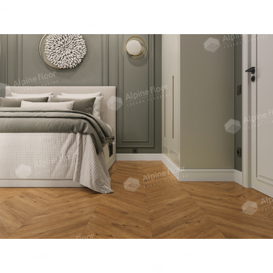 Замковой кварц-винил Alpine floor Tesoro ЕСО 18-16
