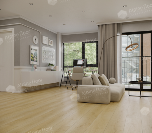 Замковой кварц-винил Alpine Floor Твист ECO 21-15