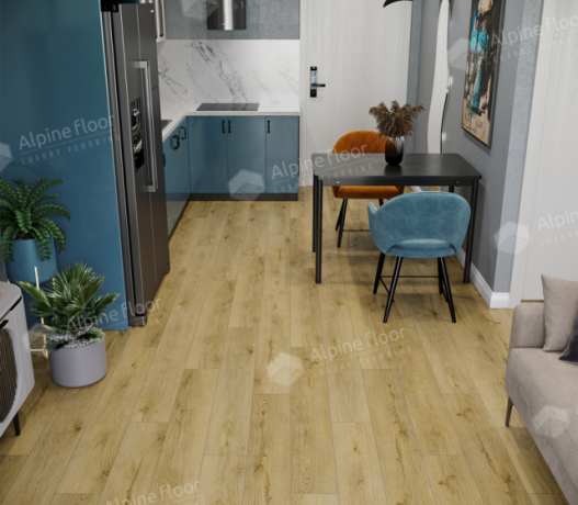 Замковой кварц-винил Alpine Floor Умбра ECO 21-7