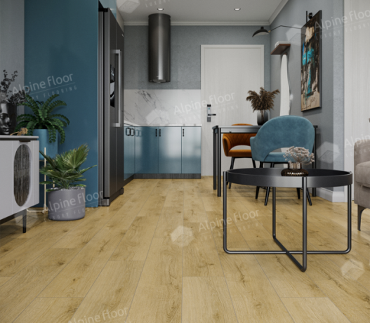 Замковой кварц-винил Alpine Floor Умбра ECO 21-7