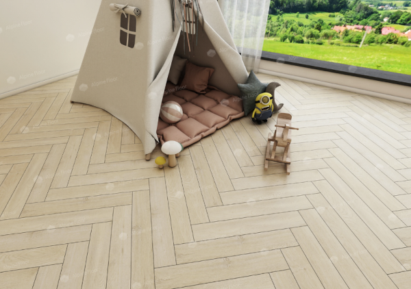 Ламинат 33 класса Alpine floor Herringbone 12 LF105-03 Дуб Лацио