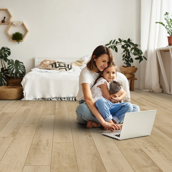 Замковой кварц-винил SPC Floor Aberhof Helios Brightwood 2203