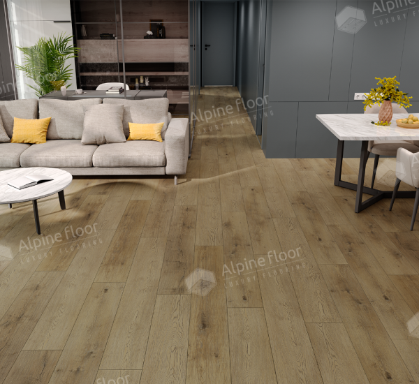 Замковой кварц-винил Alpine floor Дуб Альто ЕСО 24-1