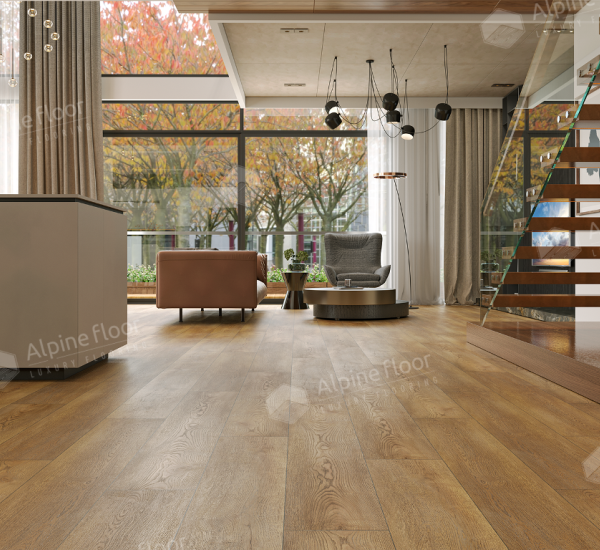 Замковой кварц-винил Alpine floor Дуб Модерн ЕСО 24-2