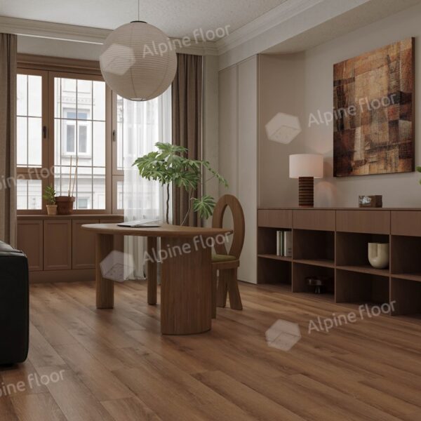 Замковой кварц-винил Alpine floor Титан 6 ЕСО 28-9 Азурит