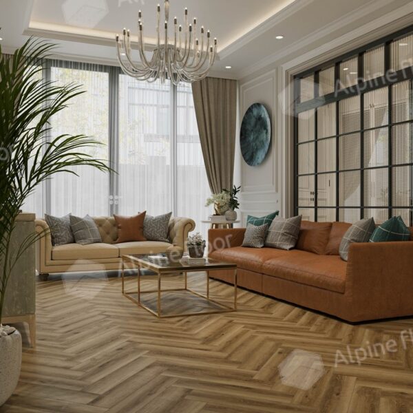 Замковой кварц-винил Alpine floor Титан Паркет ЕСО 29-1 Афина