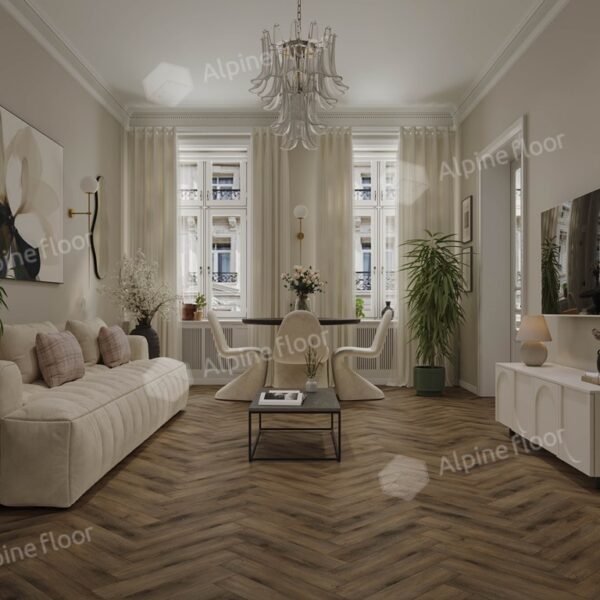 Замковой кварц-винил Alpine floor Титан Паркет ЕСО 29-3 Центурион