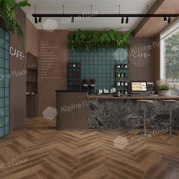 Замковой кварц-винил Alpine floor Титан Паркет ЕСО 29-5 Икарус
