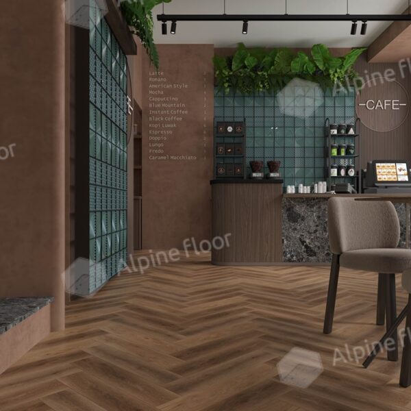 Замковой кварц-винил Alpine floor Титан Паркет ЕСО 29-5 Икарус