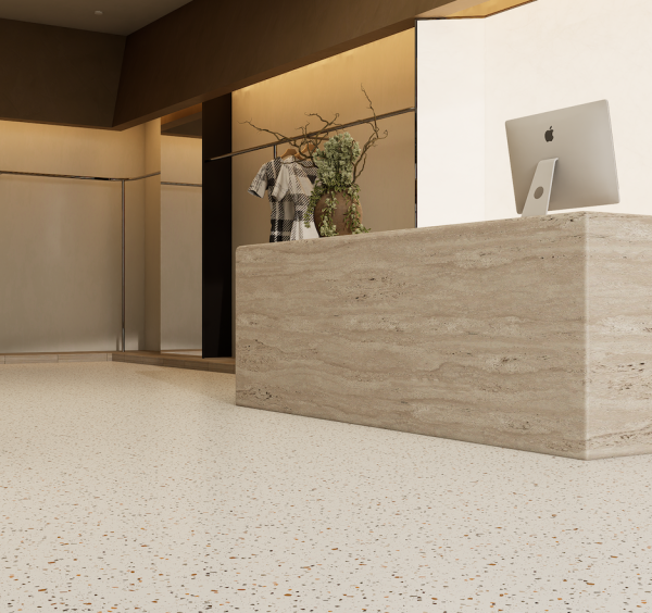 Керамогранит NT Ceramic Natural Stone Terrazzo Venezia Antislip Carving